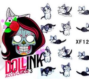 Stickers para uñas cat chi's sweet home