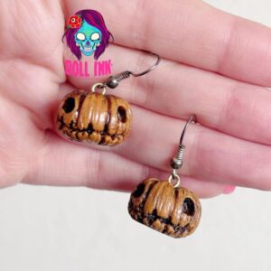 Aretes spooky pumpkin