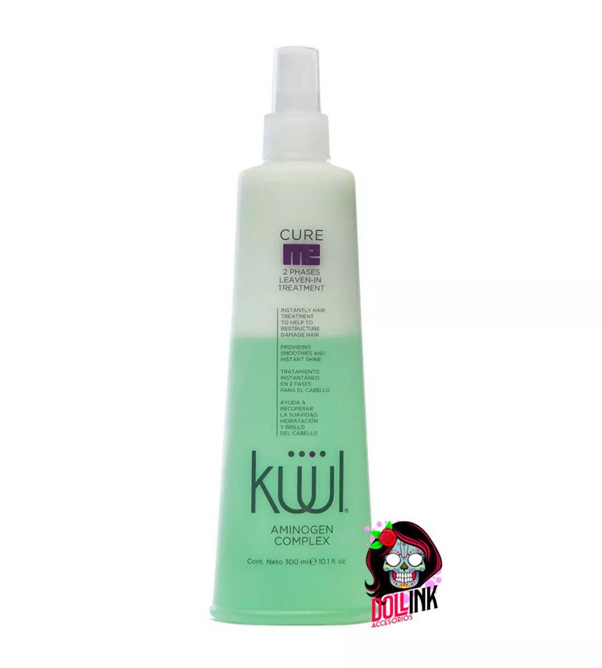 Tratamiento 2 phases cure me de kuul 12 beneficios hidratante y reparador