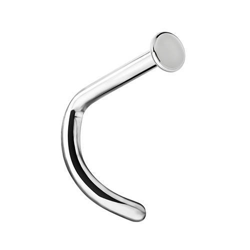 Joya de piercing nariz nostril screw disco