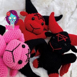 Amigurumi baphomet