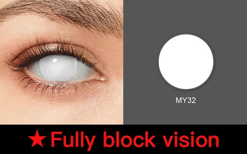 Lentes de contacto para halloween blind - Imagen 3