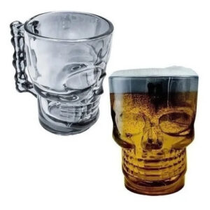 Vaso cervecero skull 500 ml