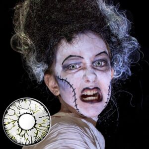 Lentes de contacto para halloween frankenstein