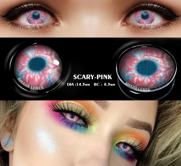 Lentes de contacto para halloween scary