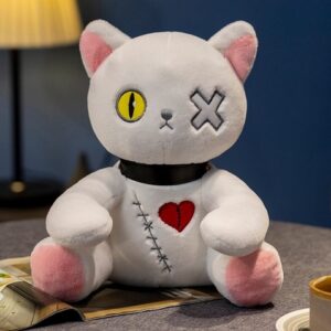 Peluche broken cat