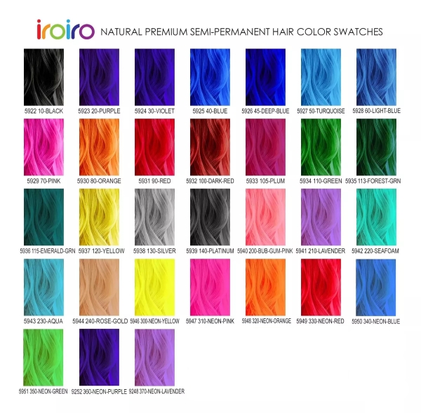 Tinte iroiro colors