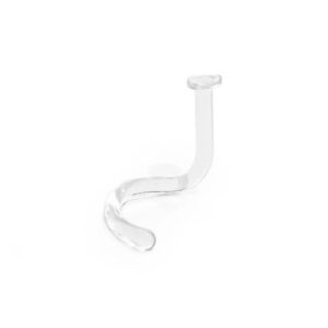 Joya para piercing de nariz retenedor en vidrio borosilicato gorilla glass