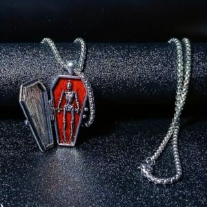Collar skeleton coffin