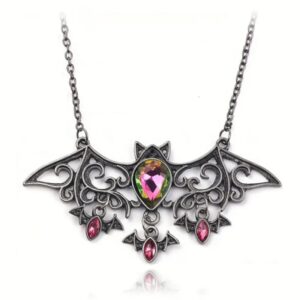 Collar romantic bat