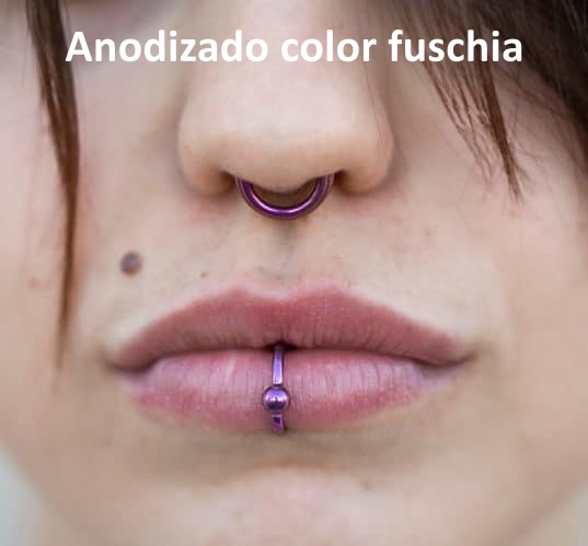 Joya de piercing para pezón cristal - Imagen 8