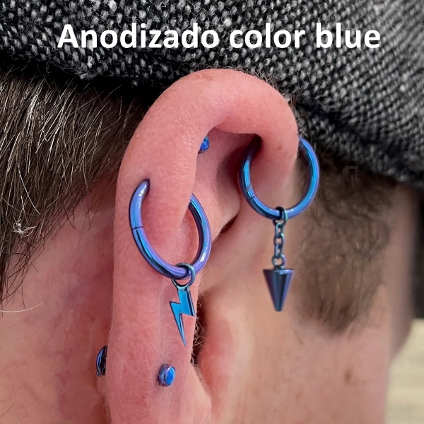 Joya de piercing para pezón cristal - Imagen 7