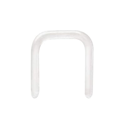 Joya para piercing septum retenedor en vidrio borosilicato gorilla glass