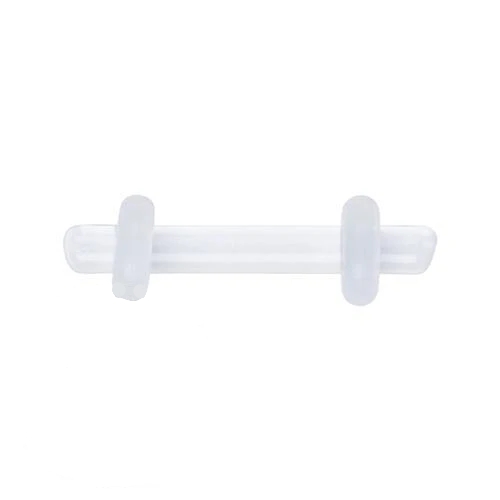 Joya para piercing barbell retenedor en vidrio borosilicato gorilla glass