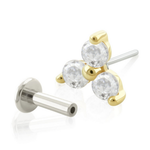 Joya de piercing trinity