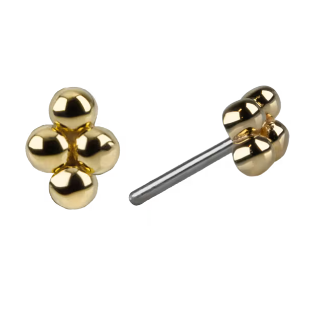 Joya de piercing esferas