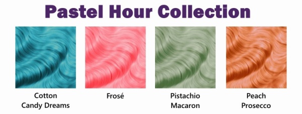 Tintes arctic fox hair color pastel hour collection