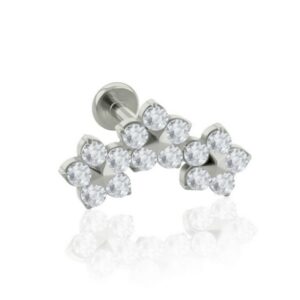 Joya de piercing trio