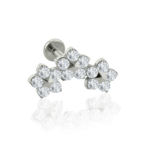 Joya de piercing trio