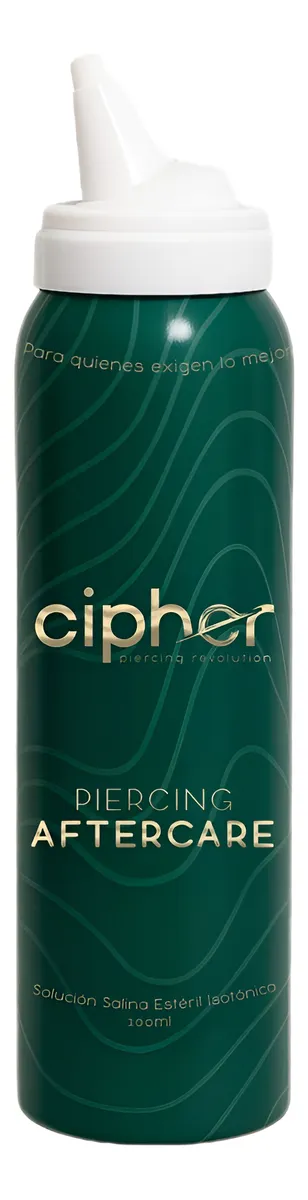 Cipher piercing aftercare spray